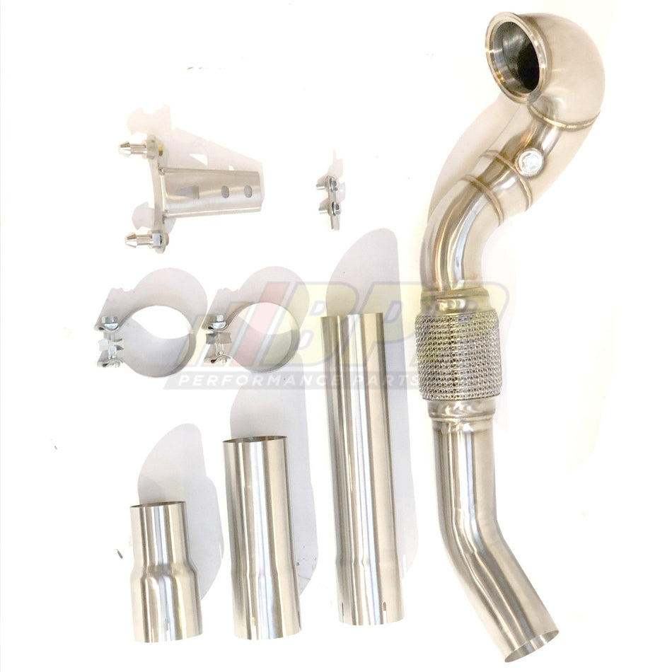 BPP Performance 3.5" Downpipe Race VW Golf Mk7 GTI / Leon Cupra Mk3 / VRS 5E