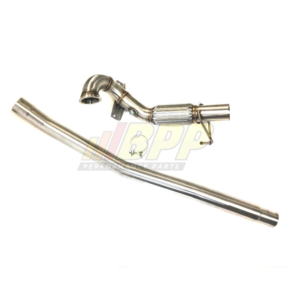 BPP Performance Turbo Downpipe + Race Pipe 3" Volkswagen Golf MK7 R Audi S3 8V