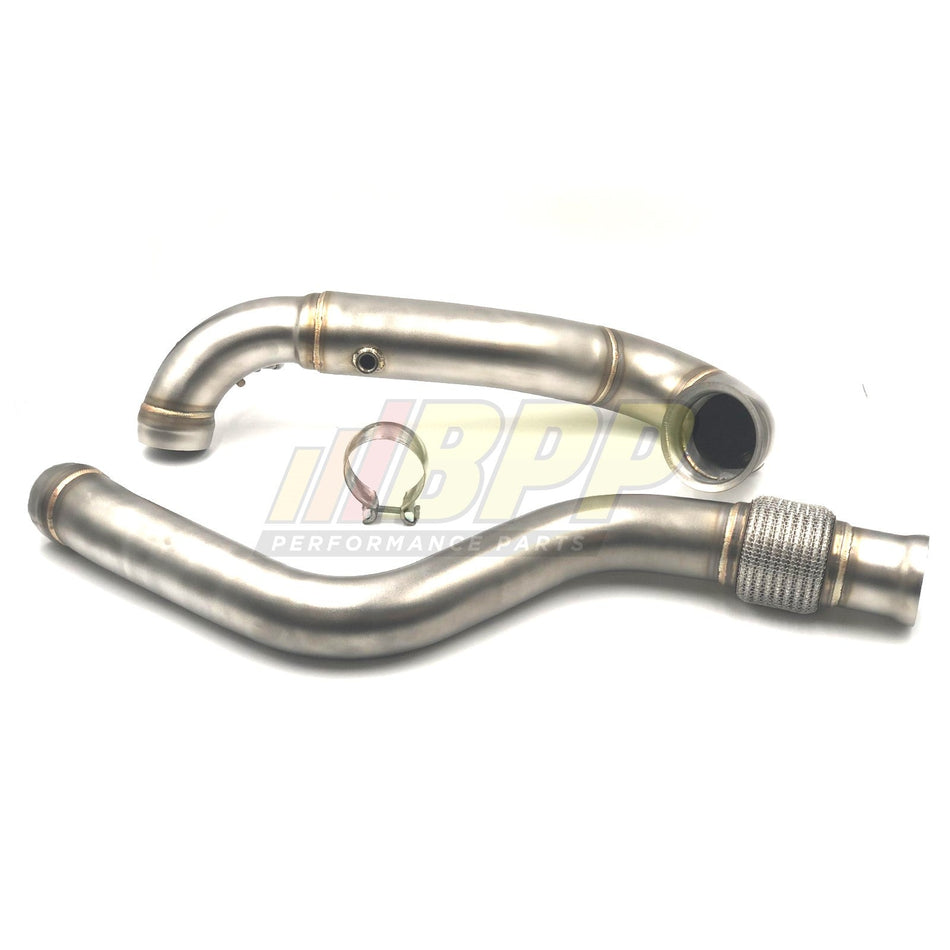 BPP Performance Downpipe Race Inc Mid Pipe Mercedes A45 AMG W176 + CLA45 GLA45