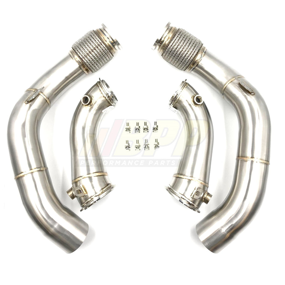 BPP Performance Downpipe Race + Midpipes For BMW M5 F90 2018-