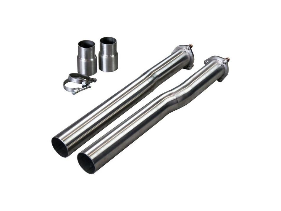 Bull-X 2.75" Catless Mid Pipes For Audi RS3 8V 367hp 400hp / TTRS 8S MK3