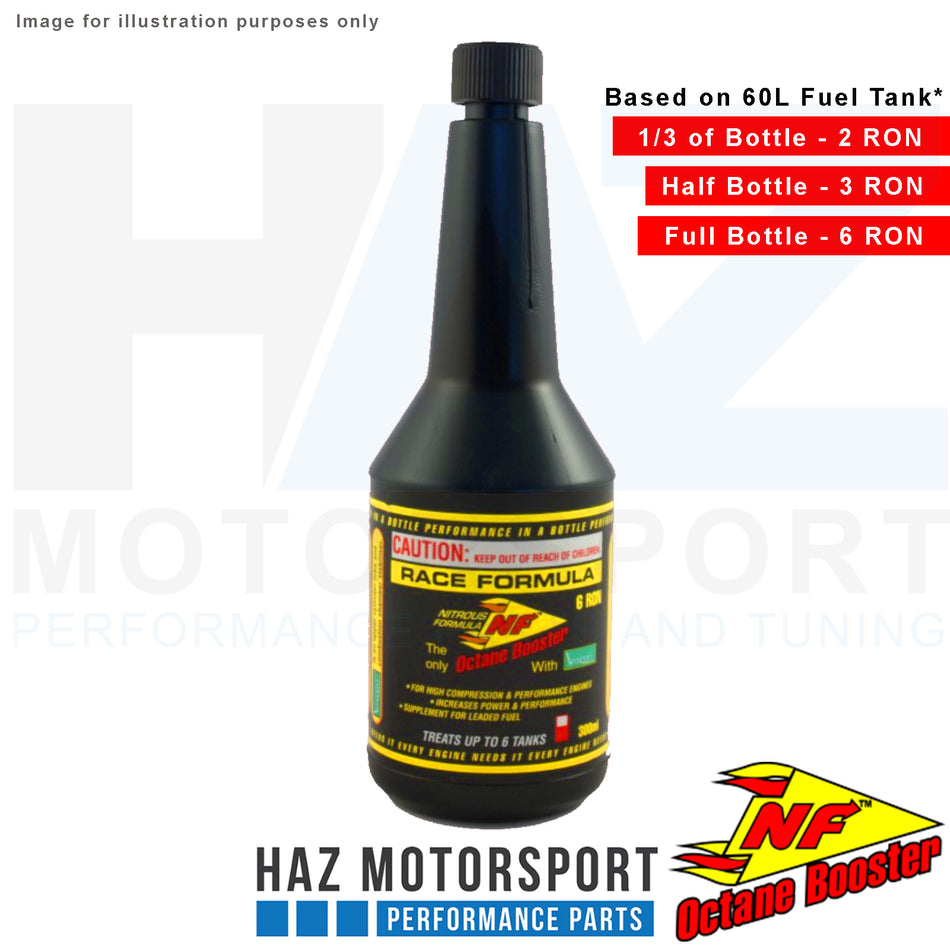 NF Octane Booster Petrol Nitrous Racing Race Fuel Formula 6RON Performance 300ml (Select QTY)
